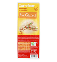 Baguette sin gluten Carrefour