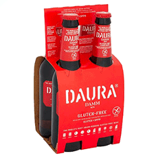Cerveza sin gluten Daura - pack 4 botellas