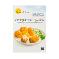 Special Line croquetas de jamón sin gluten